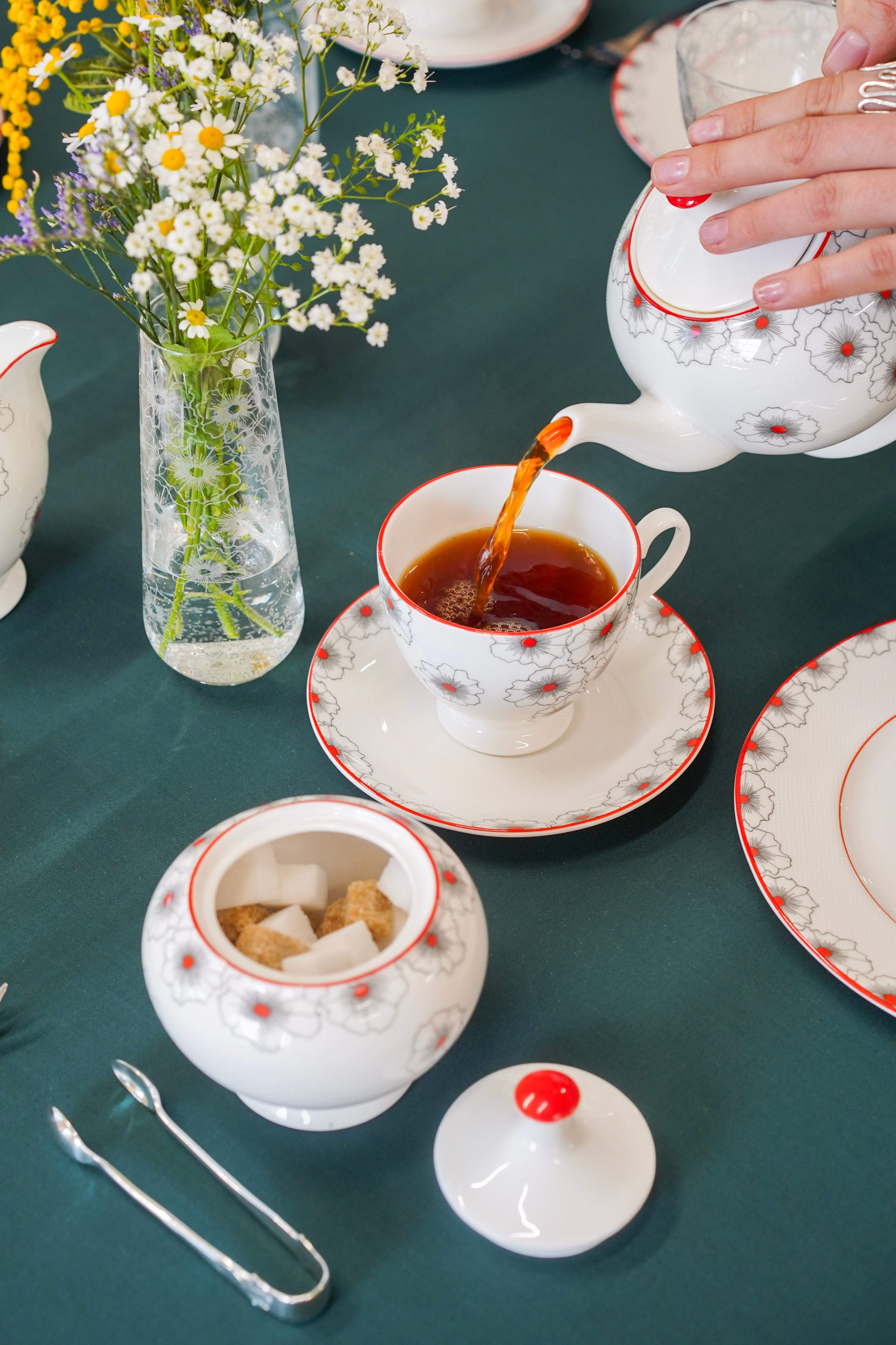 m*a様 ジョリーフルール　マイリトルテイラー　teacup クラシカルフラワー Emma Britton - Floral Twist – Duchess China 1888