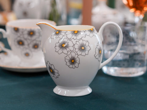 Floral Twist Jug Yellow