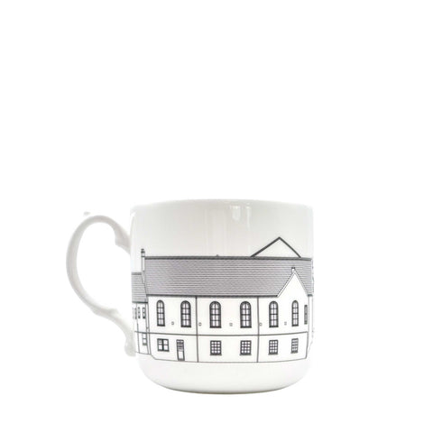 Capel Salem mug Black - White handle