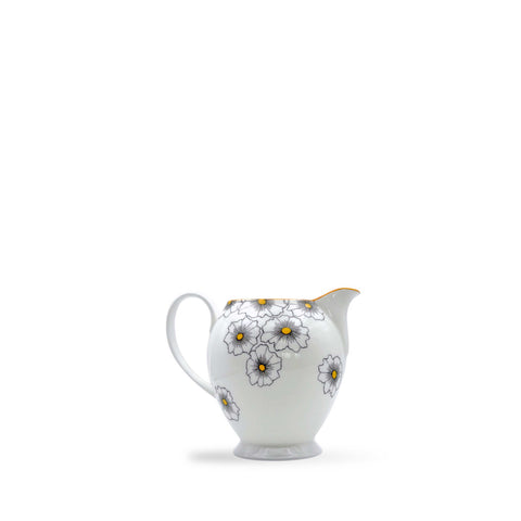 Floral Twist Jug Yellow