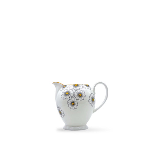 Floral Twist Jug Yellow
