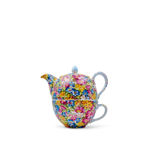 Joyce Chintz Tea for One saucer