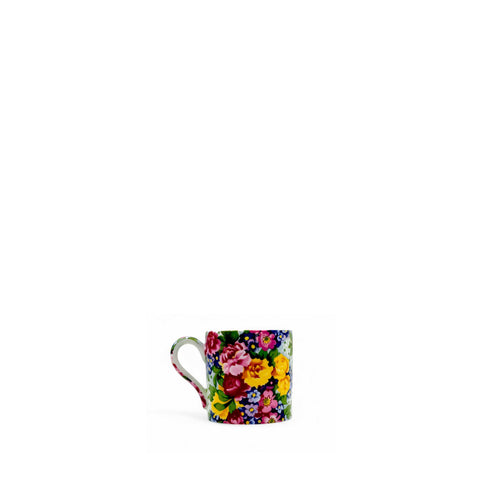 Julia Chintz Espresso Coffee Cup and Saucer
