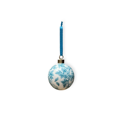 Gladstone Teal Fine Bone China Bauble