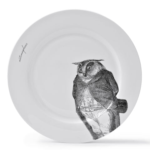 Metamorphosis Owl Sussex Dinner Plate