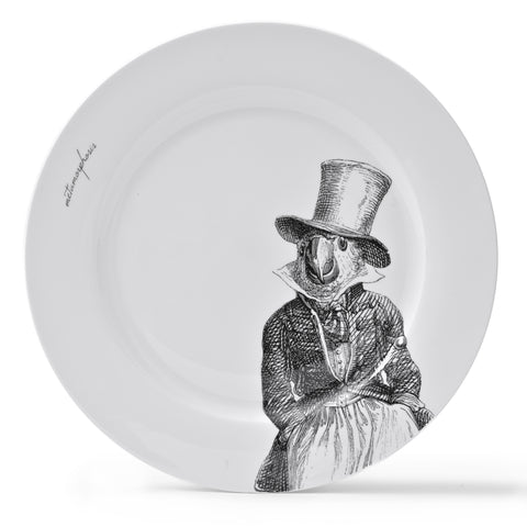 Metamorphosis Parrot Sussex Dinner Plate