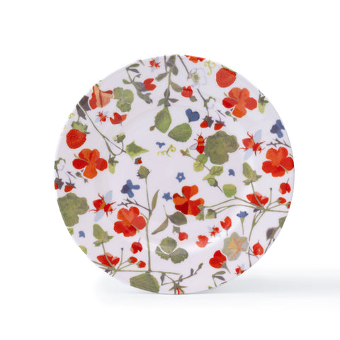 The Garden Bee Covered Salad Plate