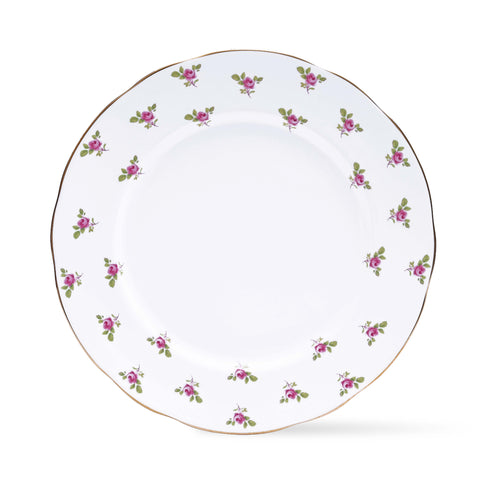 Dot Rose Dinner Plate