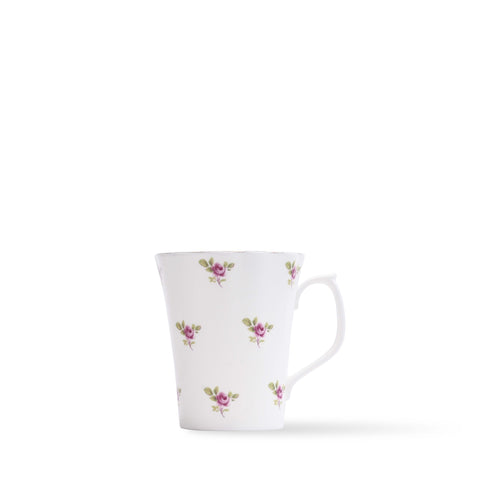 Dot Rose Tall Beaker Mug