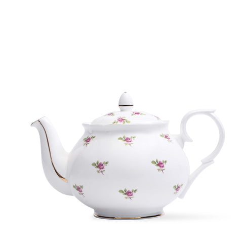 Dot Rose Amber Teapot