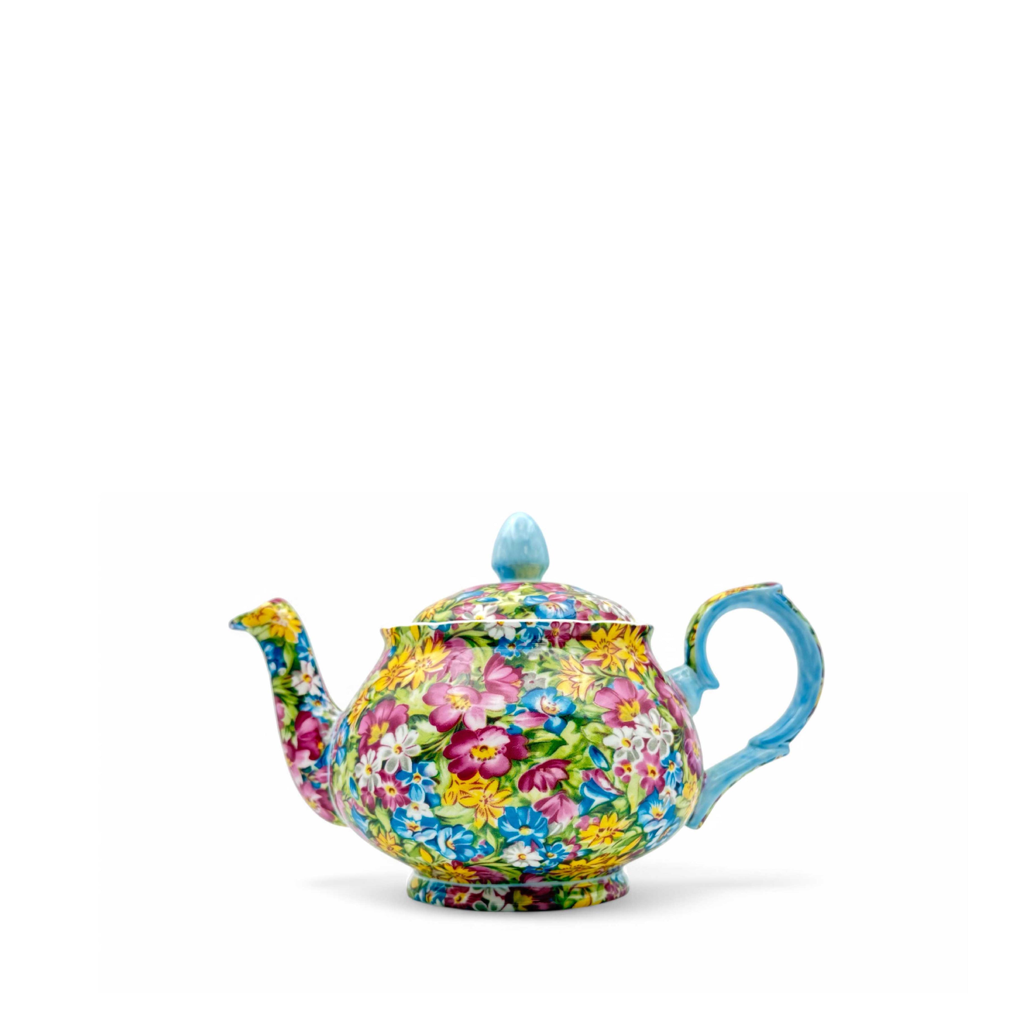 Joyce Chintz Teapot - 6 cup size