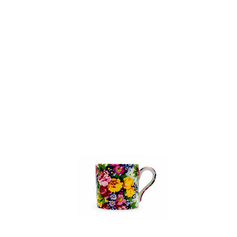 Julia Chintz Espresso Coffee Cup and Saucer