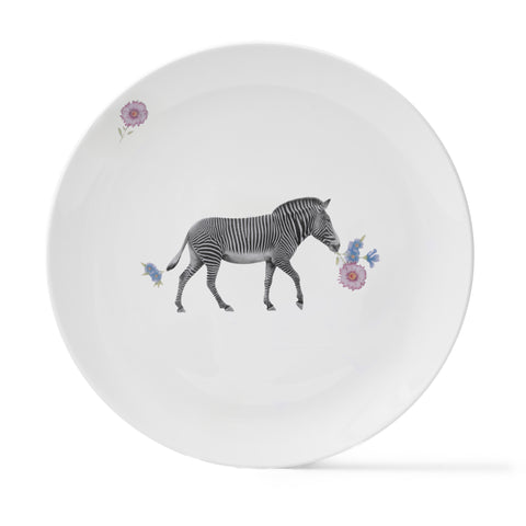 Zebra Dinner Plate