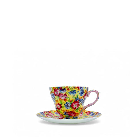 Royalty Chintz Teacup and Saucer