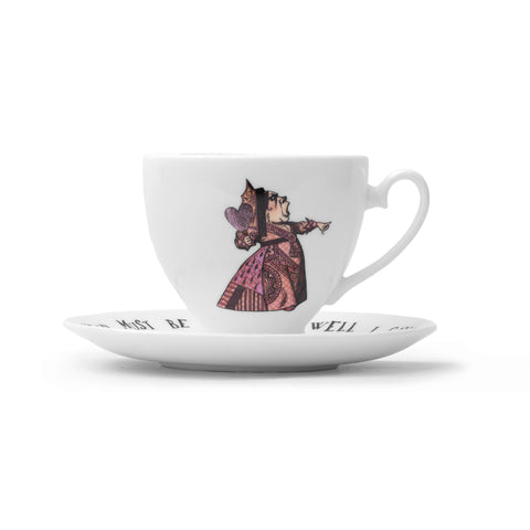 Red Queen Teacup and Saucer